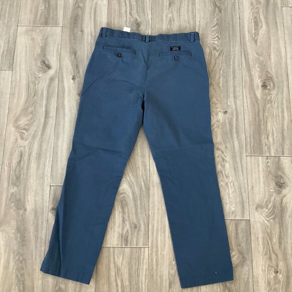 Banana Republic Pants Men's 36 x 32 Aiden Chino Trousers Flat Front - READ - Picture 2 of 11